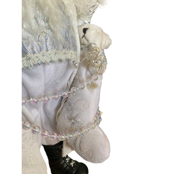 Vintage Old World Santa Collection 2004 Limited Edition All In White Christmas - Picture 6 of 12
